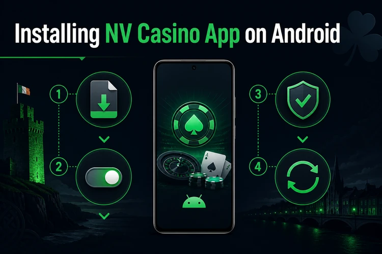 Installing NV Casino App on Android